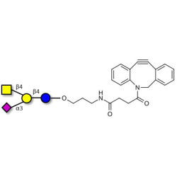 GM2 Ganglioside oligosaccharide with DBCO (Linker-DBCO A)