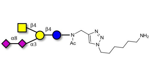GD2 Ganglioside oligosaccharide with free terminal amine (Linker-NH2 D)
