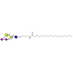 GD2 Ganglioside oligosaccharide with stearic chain (Linker-STEA A)