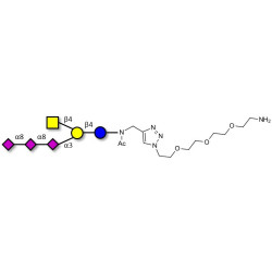 GT2 Ganglioside oligosaccharide with free terminal amine (Linker-NH2 B)