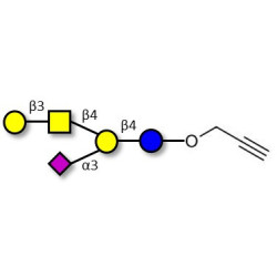 GM1a Ganglioside oligosaccharide with terminal alkyne (Linker-CΞCH B)