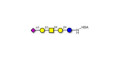 GM1b Ganglioside oligosaccharide grafted on HSA