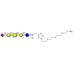 GM1b Ganglioside oligosaccharide with free terminal amine (Linker-NH2 B)