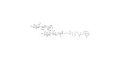 GD1a Ganglioside oligosaccharide linked to biotin (Linker-BT C)