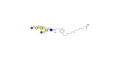 GD1a Ganglioside oligosaccharide grafted on gel for affinity chromatography (Linker-GEL A)