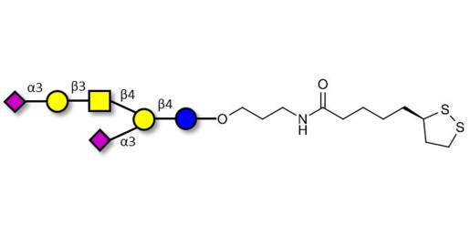 GD1a Ganglioside oligosaccharide with cyclic di-thiol (Linker-LIPO A)