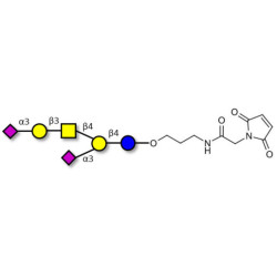 GD1a Ganglioside oligosaccharide linked to maleimide (Linker-MAL A)