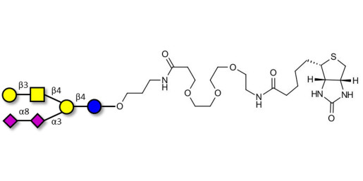 GD1b Ganglioside oligosaccharide linked to biotin (Linker-BT C)