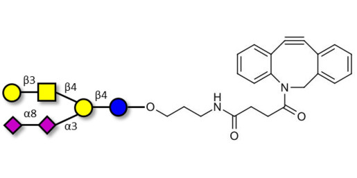 GD1b Ganglioside oligosaccharide with DBCO (Linker-DBCO A)