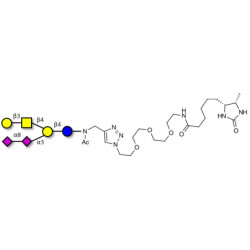 GD1b Ganglioside oligosaccharide linked to desthiobiotin (Linker-DBT-A)