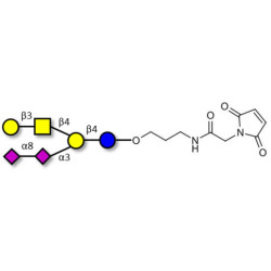 GD1b Ganglioside oligosaccharide linked to maleimide (Linker-MAL A)