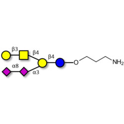 GD1b Ganglioside oligosaccharide with free terminal amine (Linker-NH2 A)