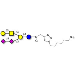 GD1b Ganglioside oligosaccharide with free terminal amine (Linker-NH2 D)
