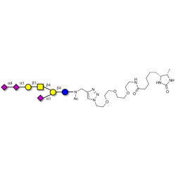 GT1a Ganglioside oligosaccharide linked to desthiobiotin (Linker-DBT-A)