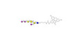 GT1a Ganglioside oligosaccharide linked to fluorescein (Linker-FLUO A)