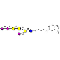 GT1a Ganglioside oligosaccharide linked to maleimide (Linker-MAL A)