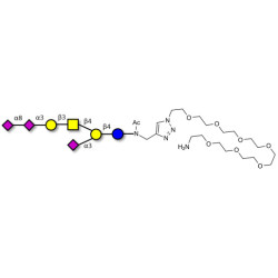 GT1a Ganglioside oligosaccharide with free terminal amine (Linker-NH2 C)