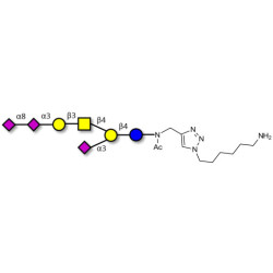 GT1a Ganglioside oligosaccharide with free terminal amine (Linker-NH2 D)