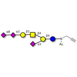 GT1a Ganglioside oligosaccharide with terminal alkyne (Linker-CΞCH A)