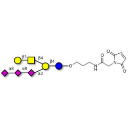 GT1c Ganglioside oligosaccharide linked to maleimide (Linker-MAL A)