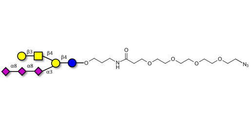 GT1c Ganglioside oligosaccharide with terminal azide (Linker-N3 A)