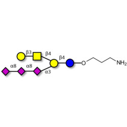 GT1c Ganglioside oligosaccharide with free terminal amine (Linker-NH2 A)