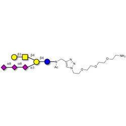 GT1c Ganglioside oligosaccharide with free terminal amine (Linker-NH2 B)