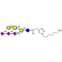 GT1c Ganglioside oligosaccharide with free terminal amine (Linker-NH2 D)