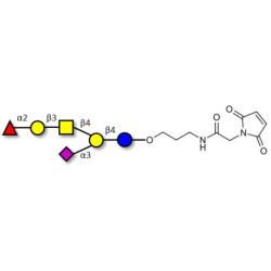 Fucosyl GM1 Ganglioside oligosaccharide linked to maleimide (Linker-MAL A)
