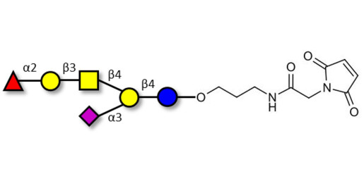 Fucosyl GM1 Ganglioside oligosaccharide linked to maleimide (Linker-MAL A)
