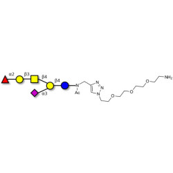 Fucosyl GM1 Ganglioside oligosaccharide with free terminal amine (Linker-NH2 B)