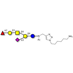 Fucosyl GM1 Ganglioside oligosaccharide with free terminal amine (Linker-NH2 D)