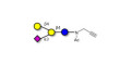GM2 Ganglioside oligosaccharide analogue with terminal alkyne (Linker-CΞCH A)