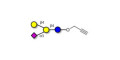 GM2 Ganglioside oligosaccharide analogue with terminal alkyne (Linker-CΞCH B)