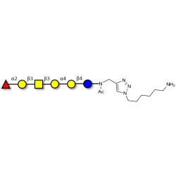 Globo-H hexaose / Stage Specific Embryonic Antigen 3b (SSEA-3b) with free terminal amine (Linker-NH2 D)