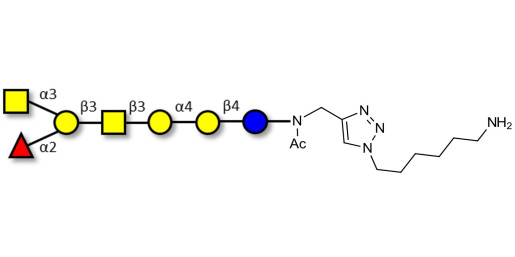 Globo-A heptaose with free terminal amine (Linker-NH2 D)