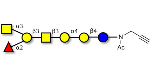 Globo-A heptaose with terminal alkyne (Linker-CΞCH A) - GLY124-NPR