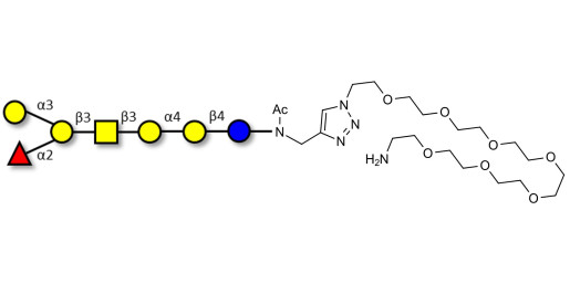Globo-B heptaose with free terminal amine (Linker-NH2 C)
