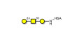 Core type 4 (Gb5 triose core structure) grafted on HSA