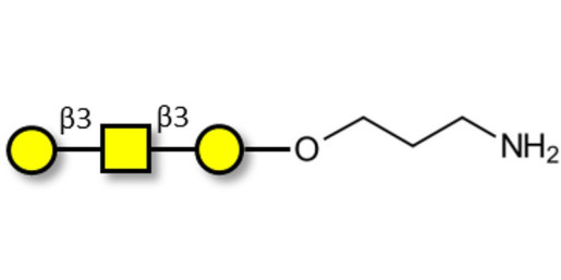 Core type 4 (Gb5 triose core structure) with free terminal amine (Linker-NH2 A) - GLY126-AP