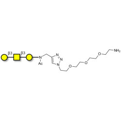 Core type 4 (Gb5 triose core structure) with free terminal amine (Linker-NH2 B)
