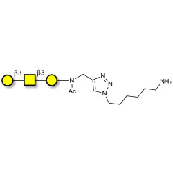 Core type 4 (Gb5 triose core structure) with free terminal amine (Linker-NH2 D)