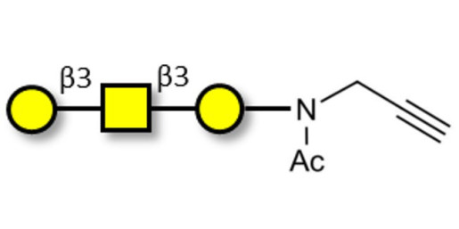 Core type 4 (Gb5 triose core structure) with terminal alkyne (Linker-CΞCH A)