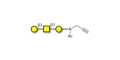 Core type 4 (Gb5 triose core structure) with terminal alkyne (Linker-CΞCH A)