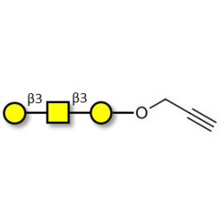 Core type 4 (Gb5 triose core structure) with terminal alkyne (Linker-CΞCH B)