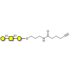 Core type 4 (Gb5 triose core structure) with terminal alkyne (Linker-CΞCH C)