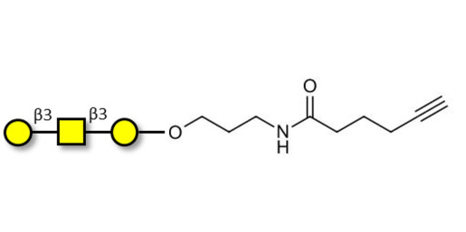 Core type 4 (Gb5 triose core structure) with terminal alkyne (Linker-CΞCH C)