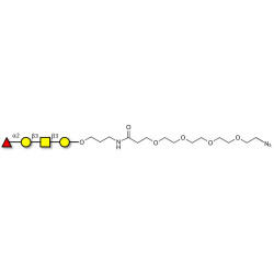 Blood group H antigen tetraose type 4 with terminal azide (Linker-N3 A)