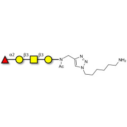 Blood group H antigen tetraose type 4 with free terminal amine (Linker-NH2 D)