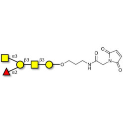 Blood group A antigen pentaose type 4 linked to maleimide (Linker-MAL A)